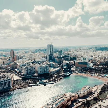 Only In Vibrant St'julians With Wifi & Ac By 360 Estates شقة *